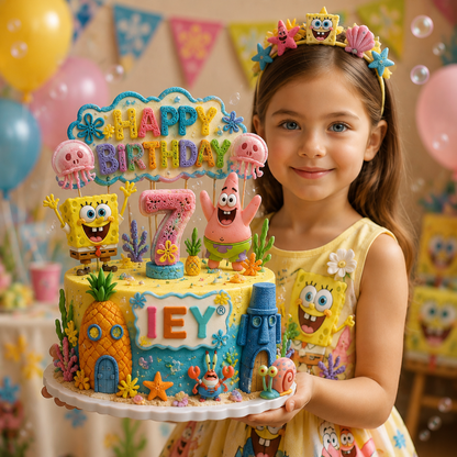 SpongeBob SquarePants 3D reliéfne umelecké pero🧽 – Oživte dobrodružstvá z Bikini Bottom pomocou hmatateľného 3D umenia✨