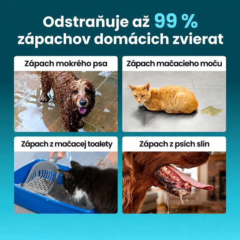 FreshHome bezdrôtový dobíjateľný neutralizátor zápachu