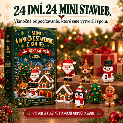 Adventný kalendár s mini ozdobami na vianočný stromček - obrázok 31
