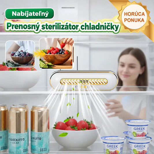 Nabíjateľný prenosný sterilizátor do chladničky