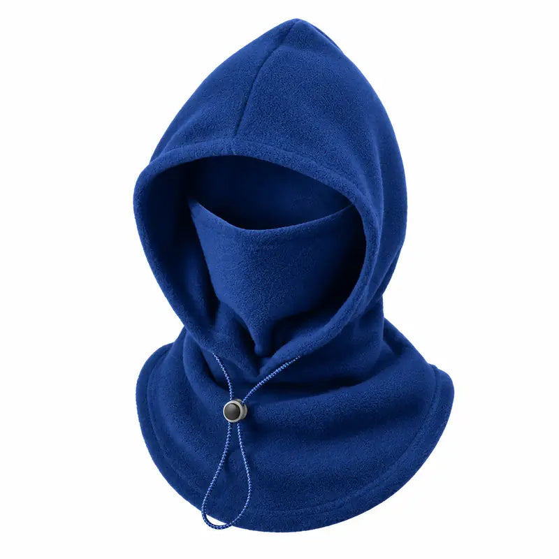 Termálna kukla ThermaFleece 3 v 1 – čiapka, maska a nákrčník – blue