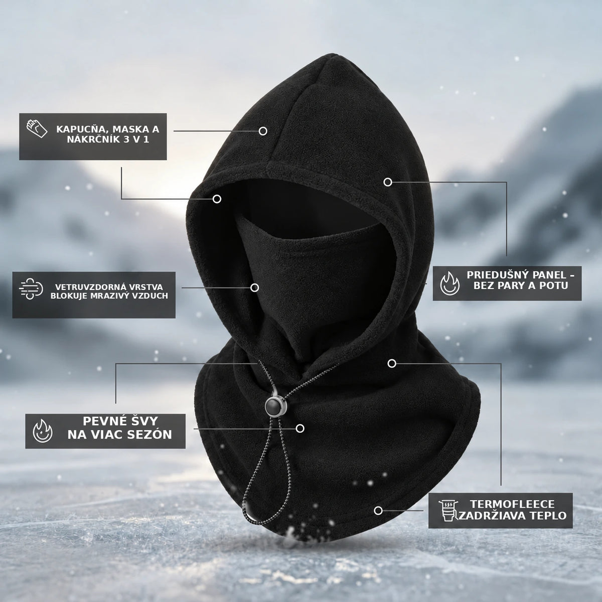 Termálna kukla ThermaFleece 3 v 1 – čiapka, maska a nákrčník – gallery-01