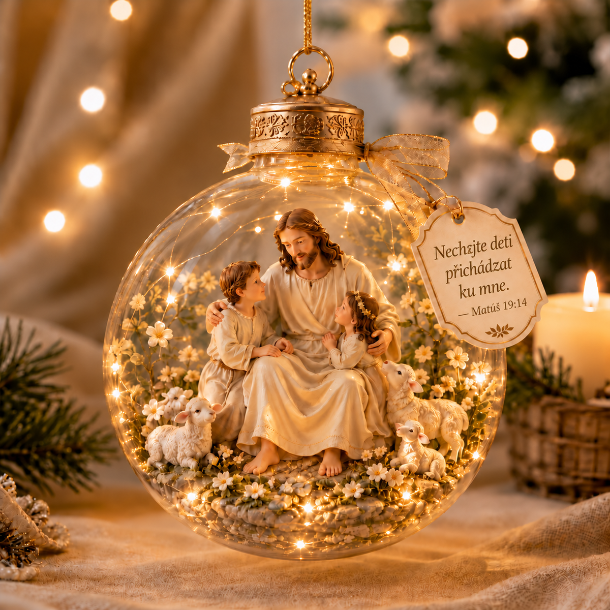 Svietiace gule s biblickými veršami — 01