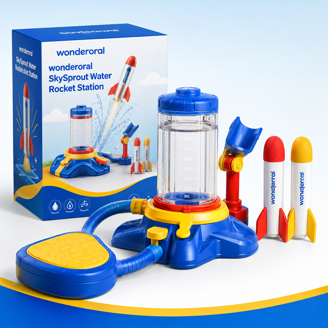wonderoral SkySprout Water Rocket Station — image 1